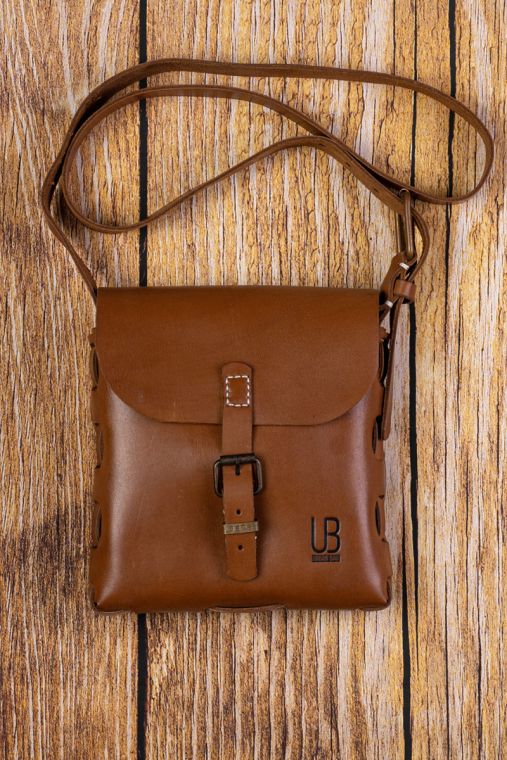 Geanta de umar handmade din piele naturala URBAN BAG The Compact Messenger
