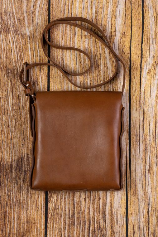 Geanta de umar handmade din piele naturala URBAN BAG The Compact Messenger
