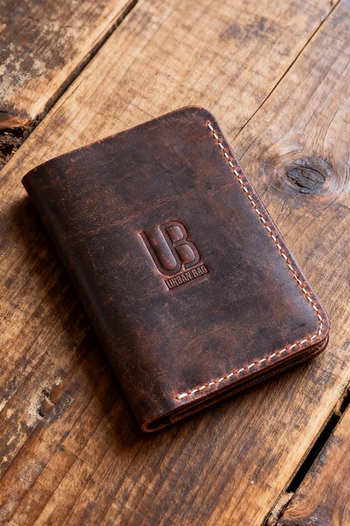 Portofel din piele naturala URBAN BAG Concept 1 – Maro Inchis