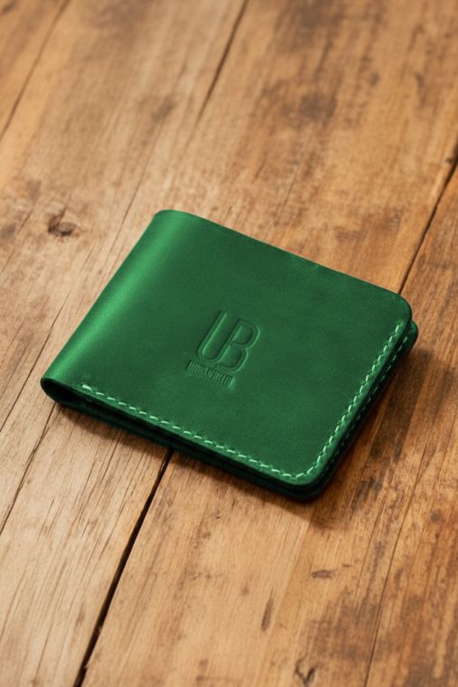 Portofel din piele naturala URBAN BAG Concept 2 – Verde