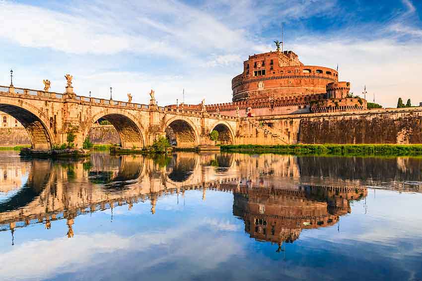 Gentile Urban Bag la Roma - Castelul Sant'Angelo